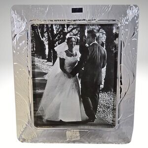 Marquis by Waterford "Paisley" Crystal Picture Frame 12 x 14, 8x10 Picture Inset